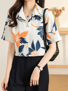 DressBerry Women Standard Opaque Printed Casual Shirt