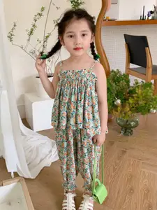 StyleCast x Revolte Girls Printed Top With Capris