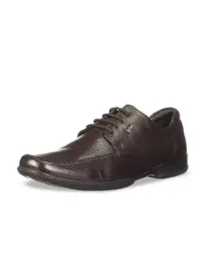 Lee Cooper Men Textured Formal Derbys
