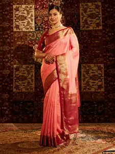 kasee Woven Design Zari Art Silk Banarasi Saree