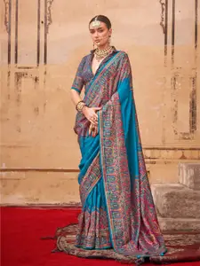 elora Ethnic Motifs Printed Saree