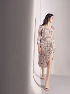 Vero Moda Floral Printed A-Line Dress