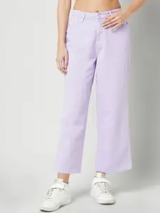 Kraus Jeans Women Wide Leg Mid-Rise Jeans