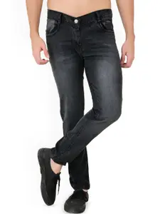 LINARIA Men Classic Mid-Rise Clean Look Slim Fit Light Fade Jeans