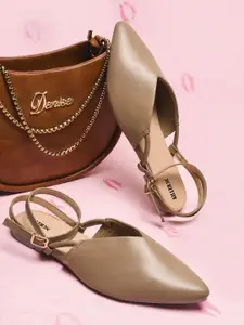 Killer Women Pointed Toe Mules Flats