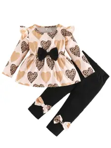 StyleCast x Revolte Girls Printed Top With Trousers