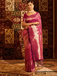 kasee Woven Design Zari Banarasi Saree