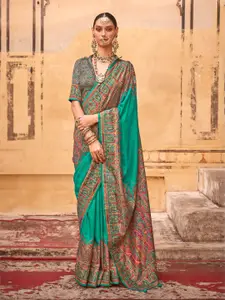 elora Ethnic Motifs Printed Saree