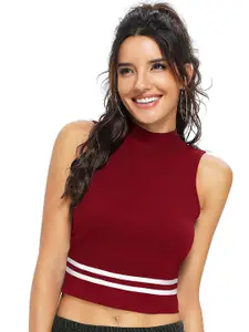 BAESD Women Fitted Crop Top