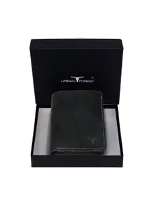 URBAN FOREST Men Leather Two Fold Wallet