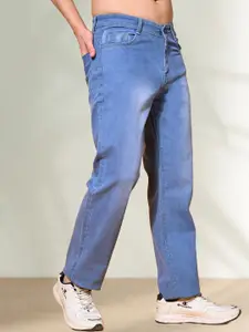 LINARIA Men Classic Relaxed Fit Light Fade Cotton Jeans