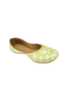 Anouk Women Embellished Ethnic Mojaris Flats