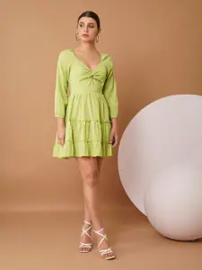 Chemistry Crepe Fit & Flare Dress