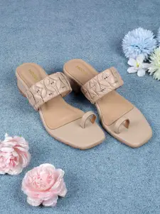 Mochi Block Sandals with Bows