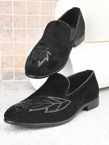 House of Pataudi Men Formal Slip On Shoes