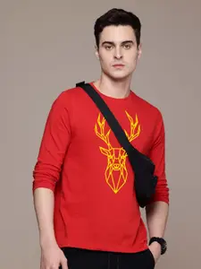 Moda Rapido Men Printed T-shirt