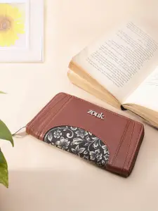 ZOUK Women Arika Zipper Wallet FloMotif