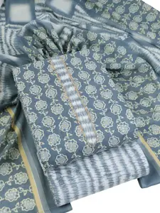 Sun Fashion And Lifestyle Printed Unstitched Dress Material