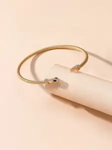 FIMBUL Gold-Plated Snake Choker Necklace