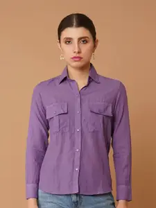Chemistry Women Opaque Casual Shirt