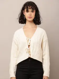 NoBarr Women Cable Knit Cardigan Sweaters