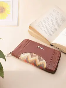 ZOUK Women Arika Zipper Wallet Tidal Wave