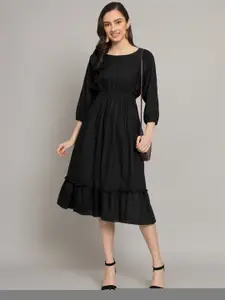 Raiyani Fashion Fit & Flare Midi Dress