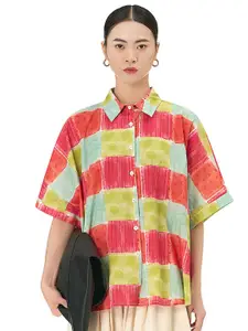 JC Collection Women Opaque Checked Casual Shirt