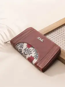 ZOUK Women Arika Zipper Wallet Nawabi Couture