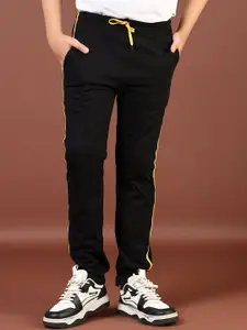 V-Mart Boys Mid-Rise Cotton Track Pants