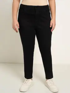 Honey Curvytude by Pantaloons Women Skinny Fit High-Rise Clean Look Jeans