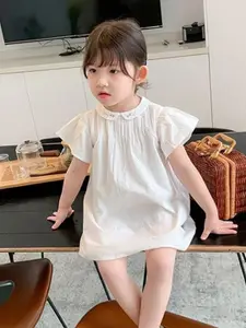 StyleCast x Revolte Cape Sleeve A-Line Dress