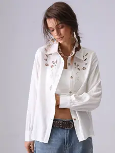 JC Collection Women Opaque Casual Shirt