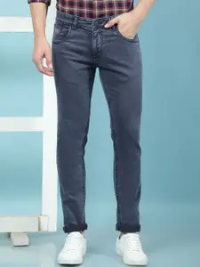 Canary London Men Smart Low-Rise Light Fade Skinny Fit Stretchable Jeans