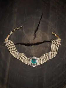 Kushal's Fashion Jewellery Copper Necklace