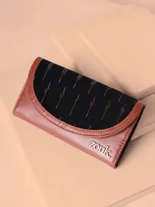 ZOUK Women Printed Ikat GreRe Kyra Flap Wallet