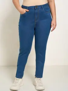 Honey Curvytude by Pantaloons Women Skinny Fit High-Rise Jeans