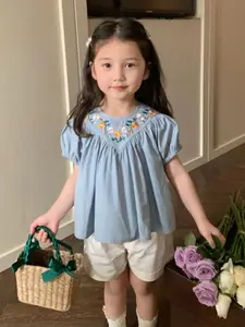 StyleCast x Revolte Girls Printed Top With Shorts