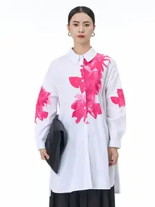 JC Collection Women Opaque Printed Casual Shirt