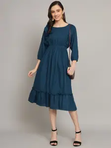 Raiyani Fashion Fit & Flare Midi Dress