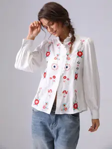 JC Collection Women Floral Opaque Printed Casual Shirt