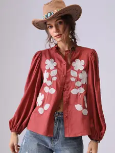 JC Collection Women Floral Opaque Printed Casual Shirt