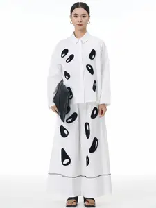 JC Collection Women Opaque Printed Casual Shirt