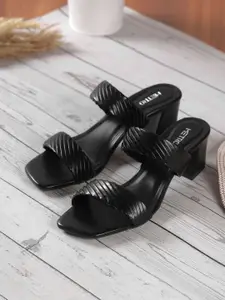 Metro Block Open Toe Sandals