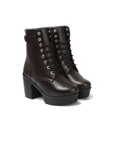 STRASSE PARIS Women Ankle Length Block Heeled  Boots