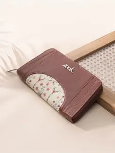 ZOUK Women Arika Zipper Wallet Taj Nakashi