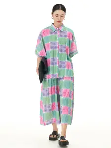 JC Collection Women Opaque Printed Casual Shirt