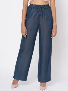 Kraus Jeans Women High-Rise Straight Fit Culottes