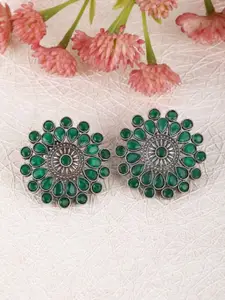 Sangria Silver-Plated Earrings