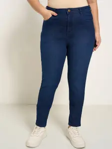 Honey Curvytude by Pantaloons Women Skinny Fit High-Rise Jeans